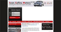 Desktop Screenshot of collinsmotors.ie